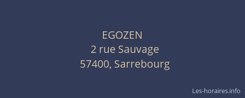 EGOZEN