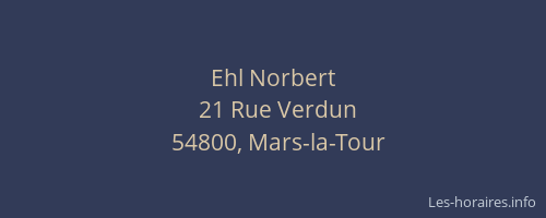 Ehl Norbert