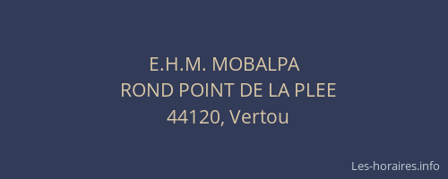E.H.M. MOBALPA