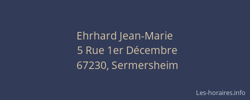 Ehrhard Jean-Marie