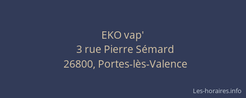 EKO vap'