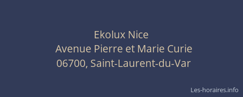 Ekolux Nice