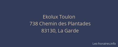 Ekolux Toulon