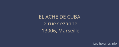 EL ACHE DE CUBA