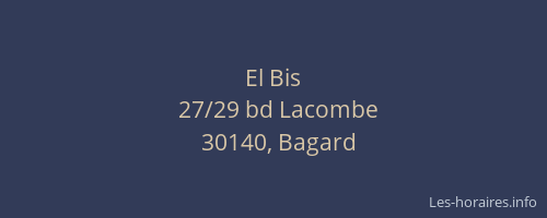 El Bis