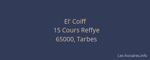 El' Coiff