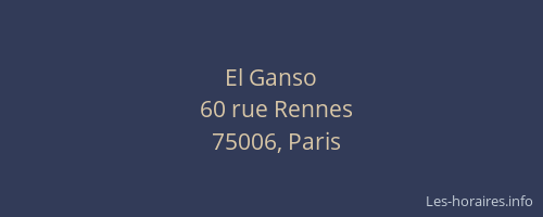 El Ganso