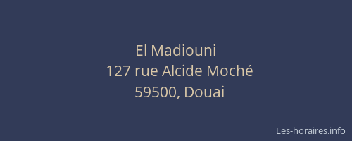 El Madiouni