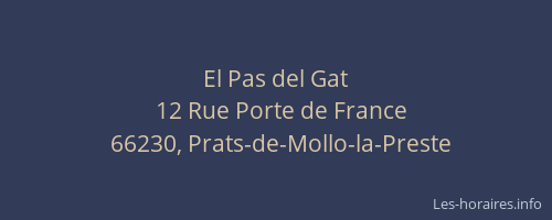 El Pas del Gat