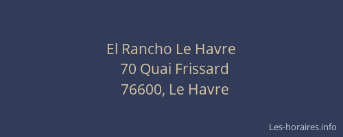 El Rancho Le Havre