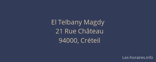 El Telbany Magdy
