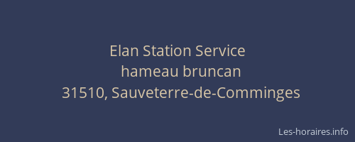Elan Station Service