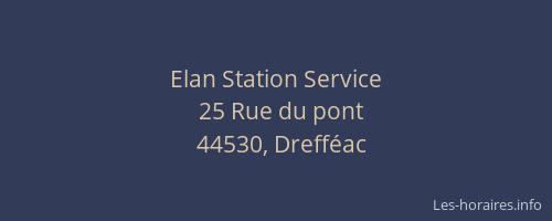 Elan Station Service