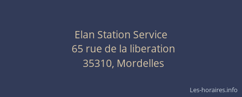 Elan Station Service