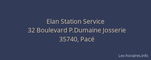 Elan Station Service
