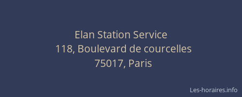 Elan Station Service
