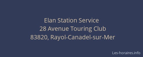 Elan Station Service
