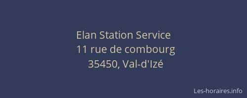 Elan Station Service