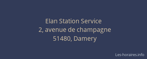 Elan Station Service