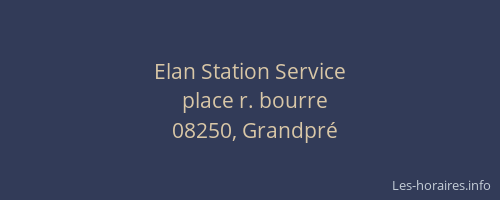 Elan Station Service