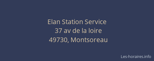 Elan Station Service
