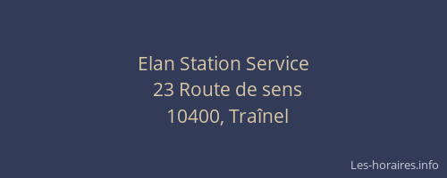 Elan Station Service