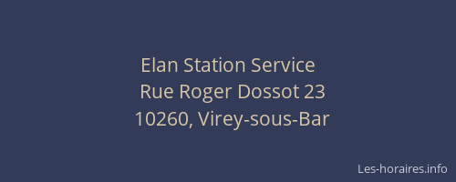 Elan Station Service