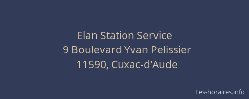 Elan Station Service