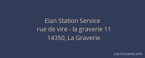 Elan Station Service