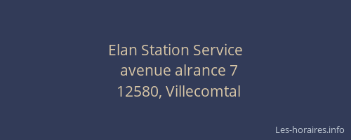 Elan Station Service