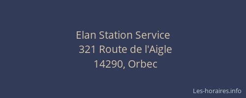 Elan Station Service