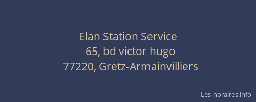 Elan Station Service