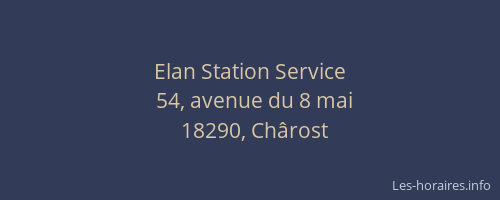 Elan Station Service