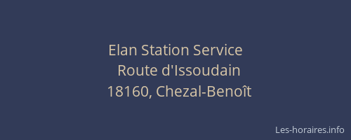 Elan Station Service