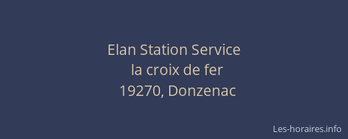 Elan Station Service