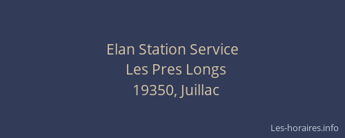 Elan Station Service