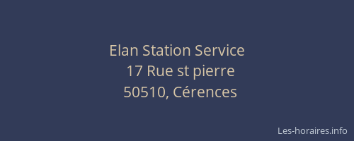 Elan Station Service