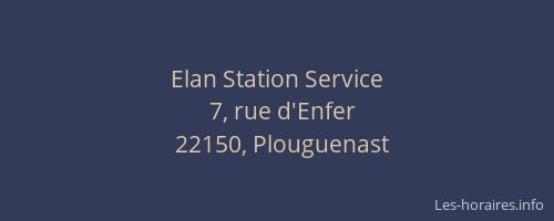 Elan Station Service