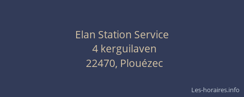 Elan Station Service