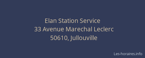 Elan Station Service
