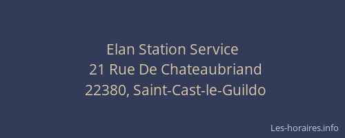 Elan Station Service