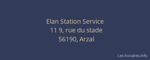 Elan Station Service