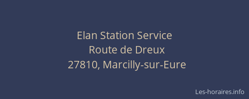 Elan Station Service