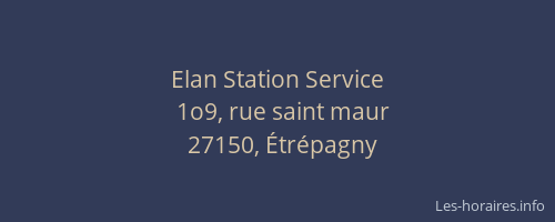 Elan Station Service