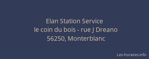Elan Station Service