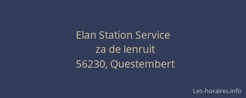 Elan Station Service