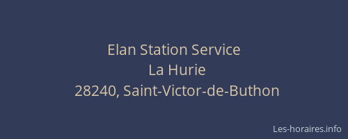 Elan Station Service
