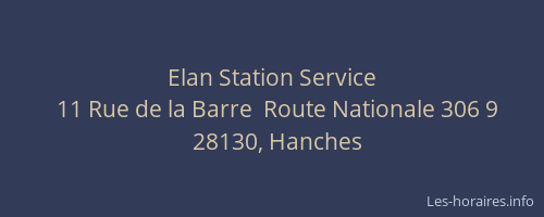 Elan Station Service