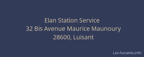 Elan Station Service