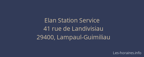 Elan Station Service